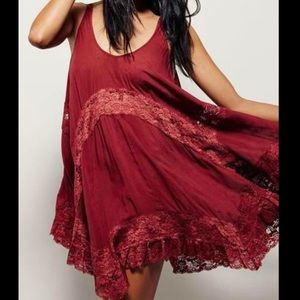 Free People She Swings Slip Dress